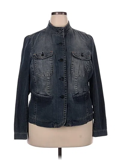 Pre-owned Unbranded Denim Jacket In Blue