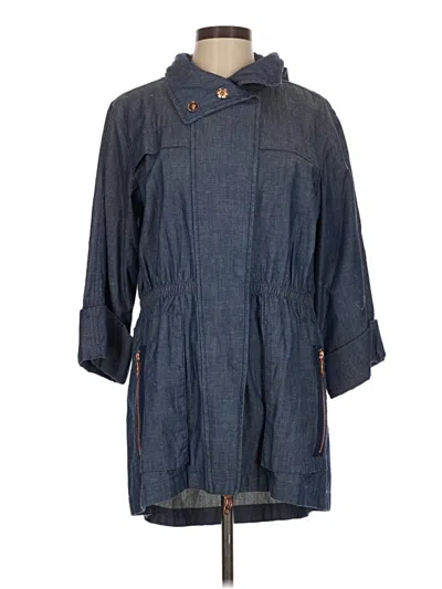 Pre-owned Unbranded Denim Jacket In Blue