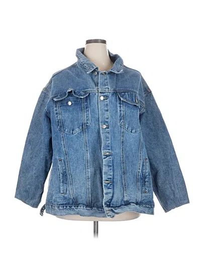 Pre-owned Unbranded Denim Jacket In Blue