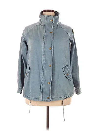 Pre-owned Unbranded Denim Jacket In Blue