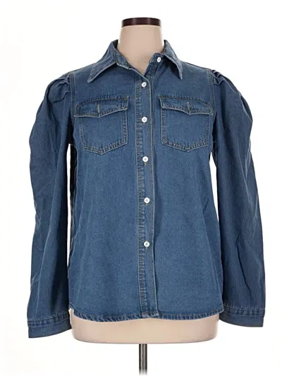 Pre-owned Unbranded Denim Jacket In Blue