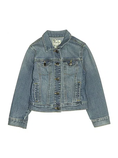 Pre-owned Unbranded Kids' Denim Jacket In Blue
