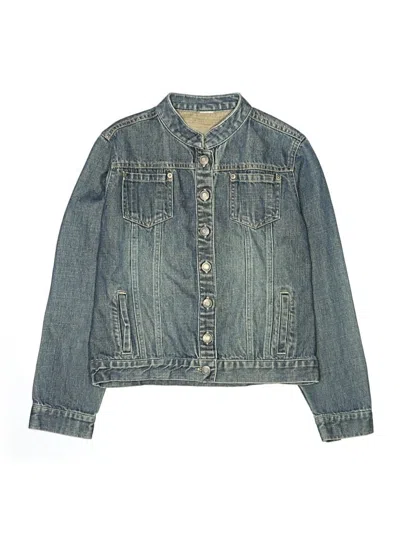 Pre-owned Unbranded Kids' Denim Jacket In Blue