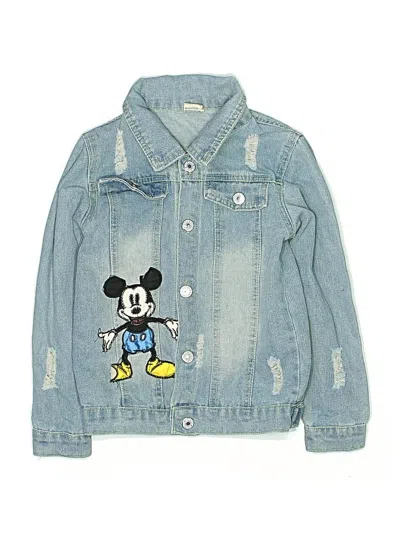 Pre-owned Unbranded Kids' Denim Jacket In Blue
