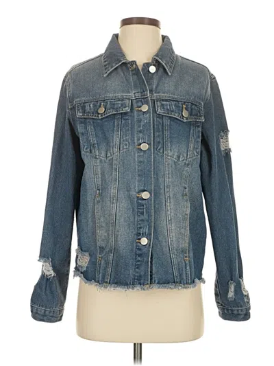 Pre-owned Unbranded Denim Jacket In Blue