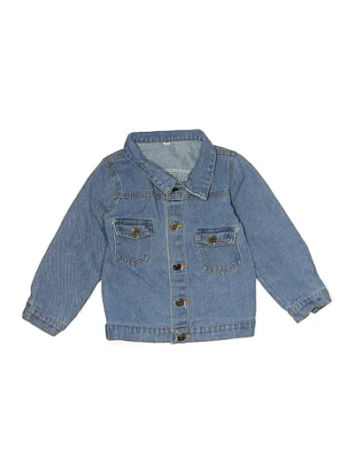 Pre-owned Unbranded Kids' Denim Jacket In Blue