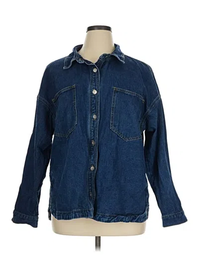 Pre-owned Unbranded Denim Jacket In Blue