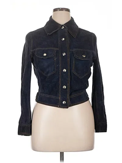 Pre-owned Unbranded Denim Jacket In Blue