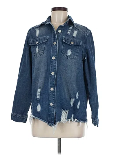 Pre-owned Unbranded Denim Jacket In Blue