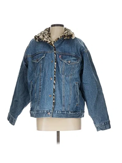 Pre-owned Unbranded Denim Jacket In Blue