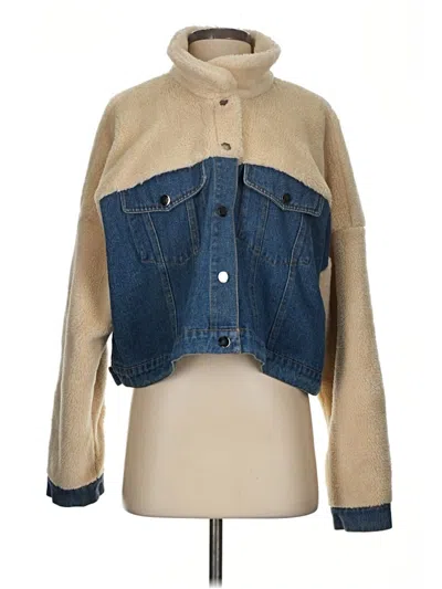 Pre-owned Unbranded Denim Jacket In Blue