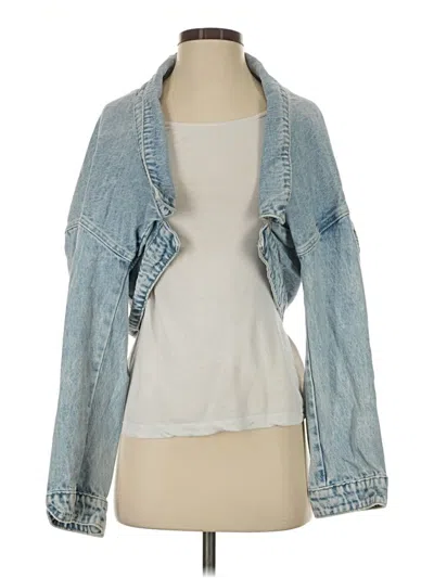 Pre-owned Unbranded Denim Jacket In Blue
