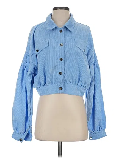 Pre-owned Unbranded Denim Jacket In Blue