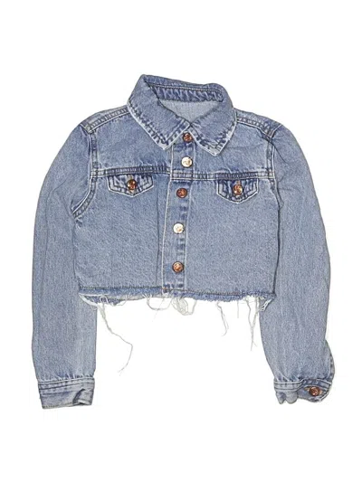Pre-owned Unbranded Kids' Denim Jacket In Blue