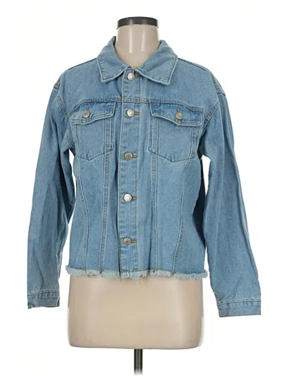 Pre-owned Unbranded Denim Jacket In Blue