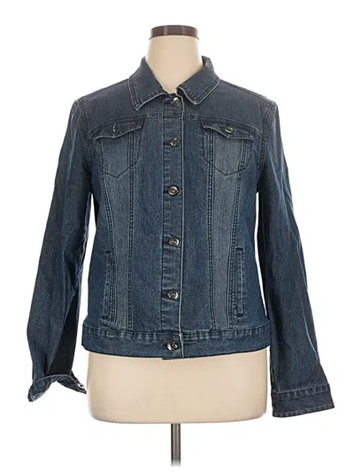 Pre-owned Unbranded Denim Jacket In Blue