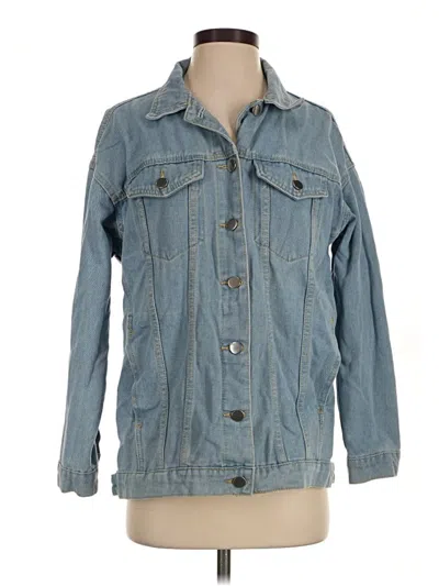 Pre-owned Unbranded Denim Jacket In Blue