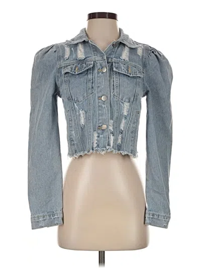 Pre-owned Unbranded Denim Jacket In Blue