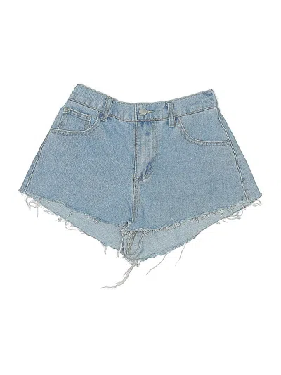 Pre-owned Unbranded Denim Shorts In Blue