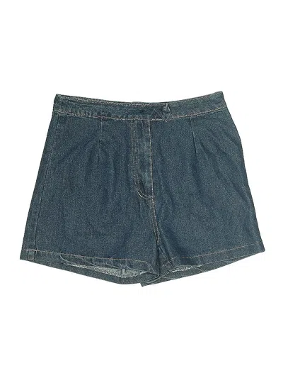 Pre-owned Unbranded Denim Shorts In Blue