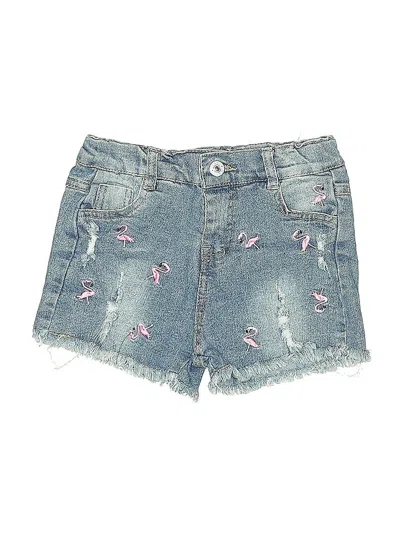 Pre-owned Unbranded Kids' Denim Shorts In Blue