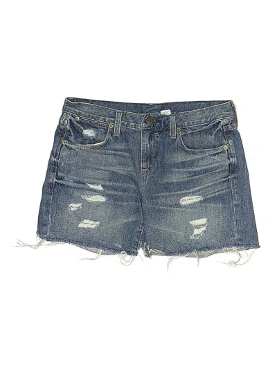 Pre-owned Unbranded Denim Shorts In Blue