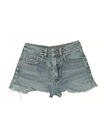 Pre-owned Unbranded Denim Shorts In Blue
