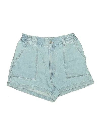 Pre-owned Unbranded Denim Shorts In Blue