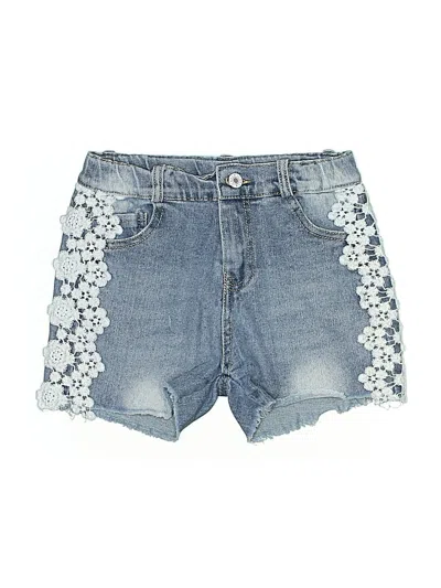 Pre-owned Unbranded Kids' Denim Shorts In Blue