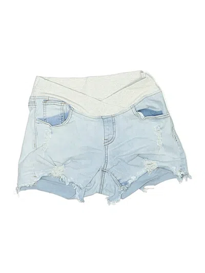 Pre-owned Unbranded Denim Shorts In Blue