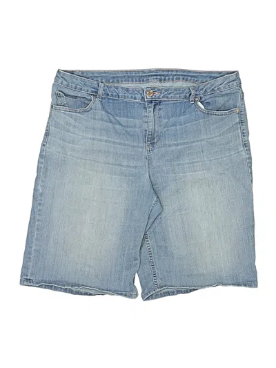 Pre-owned Unbranded Denim Shorts In Blue