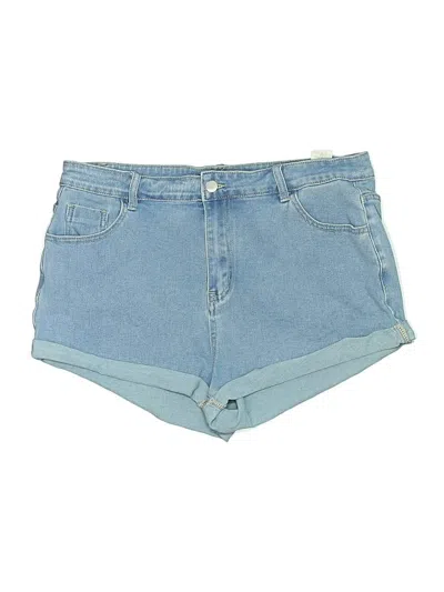 Pre-owned Unbranded Denim Shorts In Blue