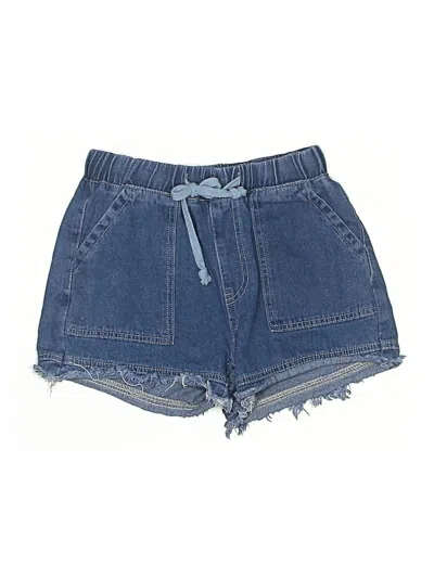 Pre-owned Unbranded Denim Shorts In Blue