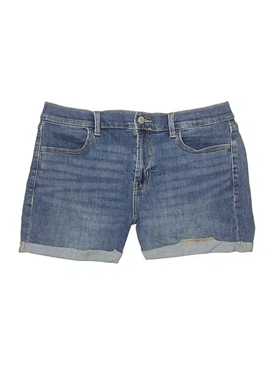 Pre-owned Unbranded Denim Shorts In Blue