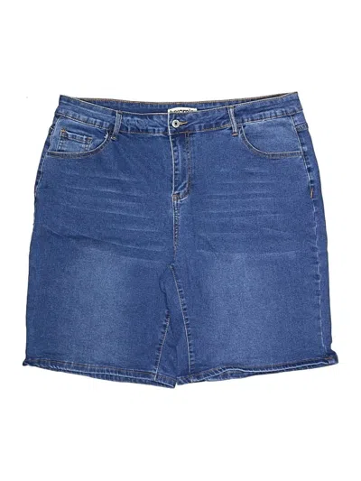 Pre-owned Unbranded Denim Shorts In Blue