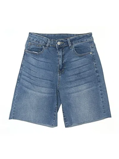 Pre-owned Unbranded Denim Shorts In Blue