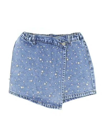Pre-owned Unbranded Kids' Denim Shorts In Blue