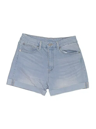 Pre-owned Unbranded Denim Shorts In Blue
