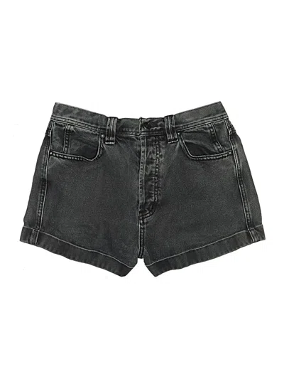 Pre-owned Unbranded Denim Shorts In Gray