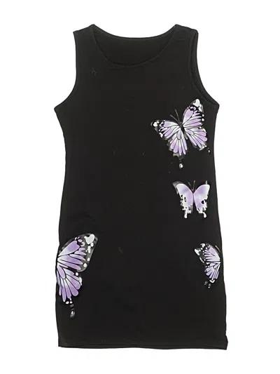 Pre-owned Unbranded Kids' Dress In Black