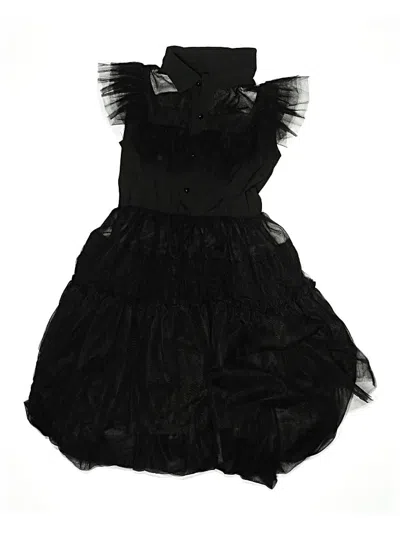 Pre-owned Unbranded Kids' Dress In Black