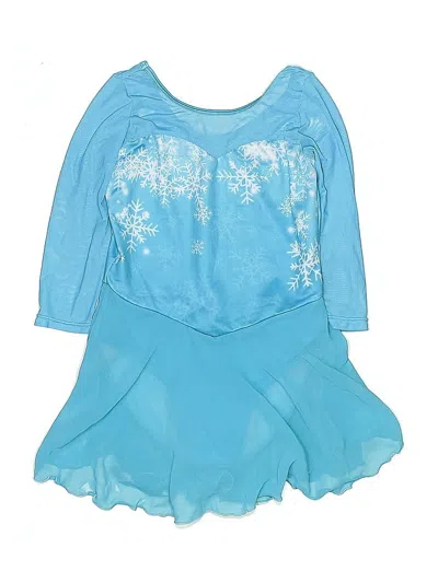Pre-owned Unbranded Kids' Dress In Blue