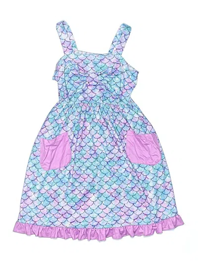 Pre-owned Unbranded Kids' Dress In Blue