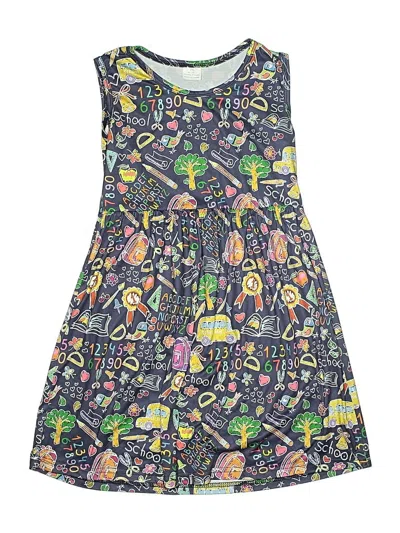 Pre-owned Unbranded Kids' Dress In Blue