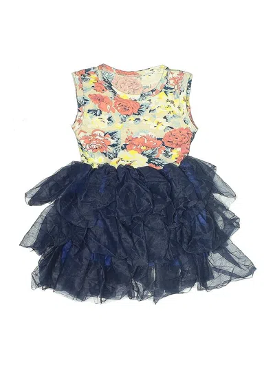 Pre-owned Unbranded Kids' Dress In Blue