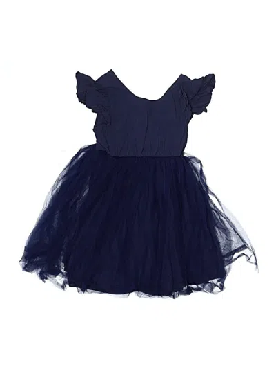 Pre-owned Unbranded Kids' Dress In Blue