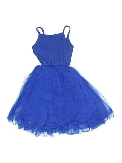 Pre-owned Unbranded Kids' Dress In Blue