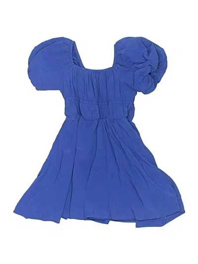 Pre-owned Unbranded Kids' Dress In Blue