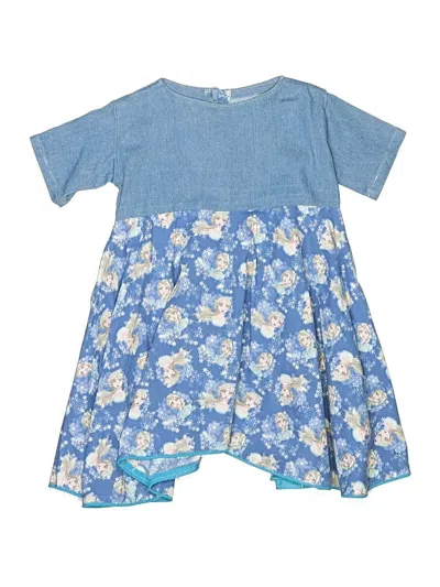 Pre-owned Unbranded Kids' Dress In Blue