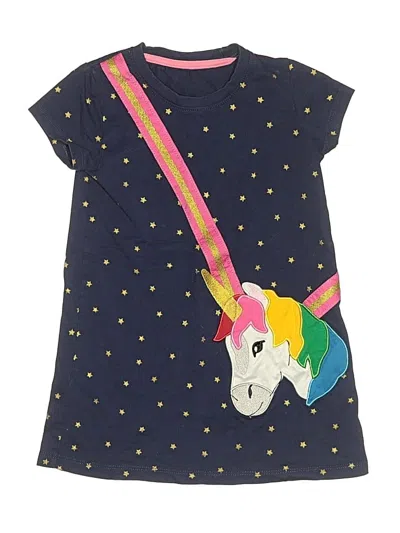 Pre-owned Unbranded Kids' Dress In Blue
